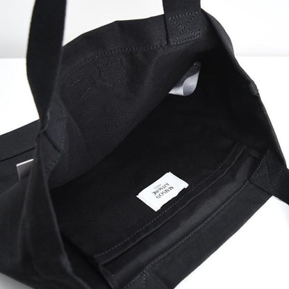 MAISON KITSUNE ダブル ボールド フォックスヘッド パッチ トートバッグ