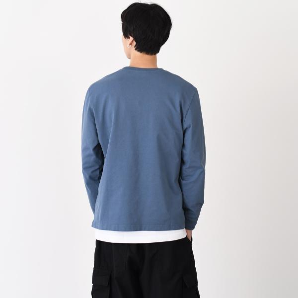 MAISON KITSUNE Fox Head Comfort Long Sleeve T-Shirt 