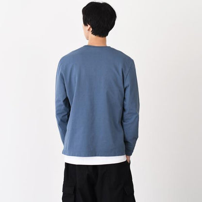 MAISON KITSUNE Fox Head Comfort Long Sleeve T-Shirt 