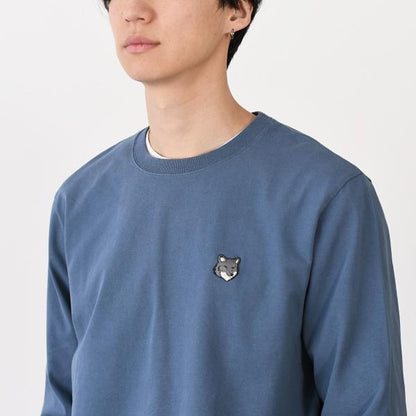 MAISON KITSUNE Fox Head Comfort Long Sleeve T-Shirt 