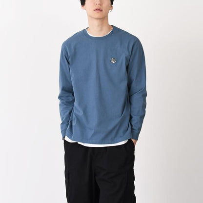 MAISON KITSUNE Fox Head Comfort Long Sleeve T-Shirt 