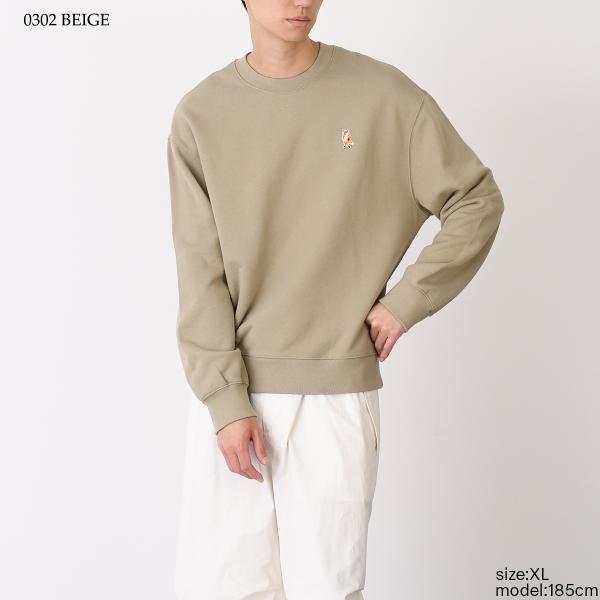 MAISON KITSUNE メゾン キツネ スタンディング フォックス コンフォート スウェットシャツ