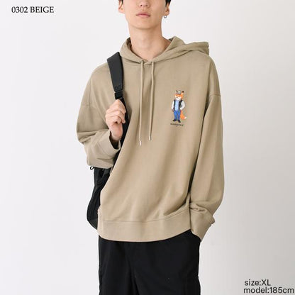 MAISON KITSUNE メゾン キツネ ドレスド フォックス オーバーサイズ フーディー
