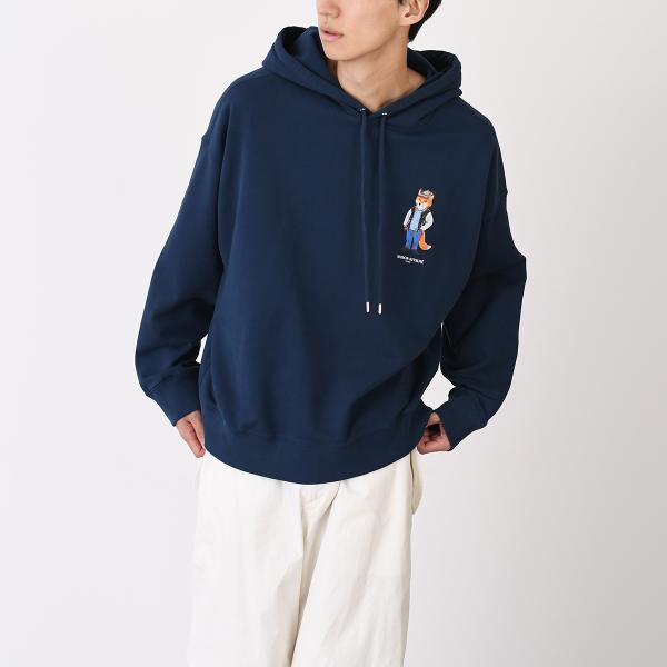 MAISON KITSUNE メゾン キツネ ドレスド フォックス オーバーサイズ フーディー