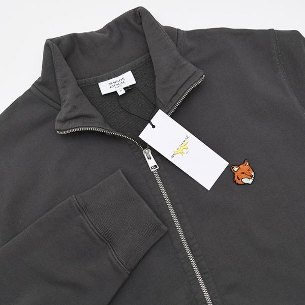 MAISON KITSUNE Fox Head Zipped Regular Sweatshirt 