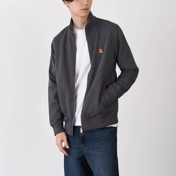 MAISON KITSUNE Fox Head Zipped Regular Sweatshirt 