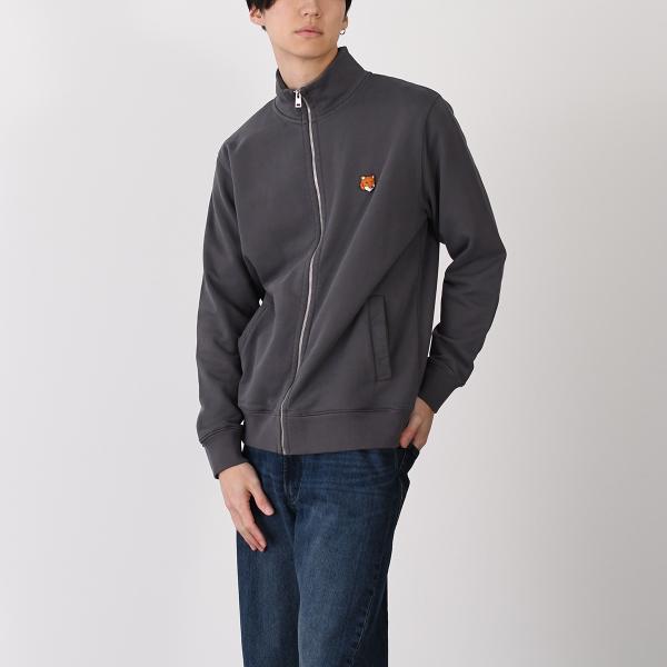 MAISON KITSUNE Fox Head Zipped Regular Sweatshirt 