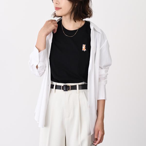 MAISON KITSUNE メゾン キツネ レディ フォックス レギュラー Tシャツ