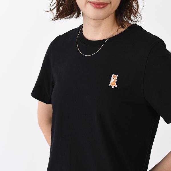 MAISON KITSUNE メゾン キツネ レディ フォックス レギュラー Tシャツ