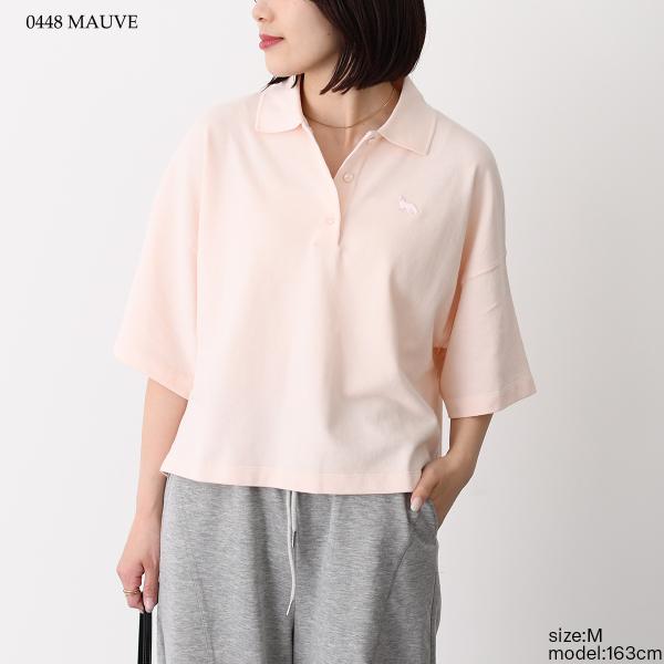 MAISON KITSUNEベイビー フォックス オーバーサイズ ポロ