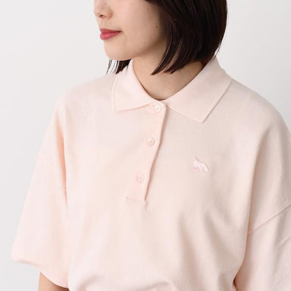 MAISON KITSUNEベイビー フォックス オーバーサイズ ポロ