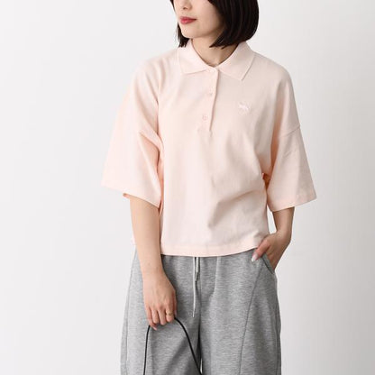 MAISON KITSUNEベイビー フォックス オーバーサイズ ポロ