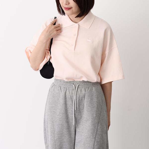 MAISON KITSUNEベイビー フォックス オーバーサイズ ポロ