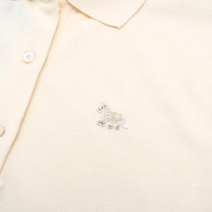 MAISON KITSUNE ベイビー フォックス クロップド ポロ