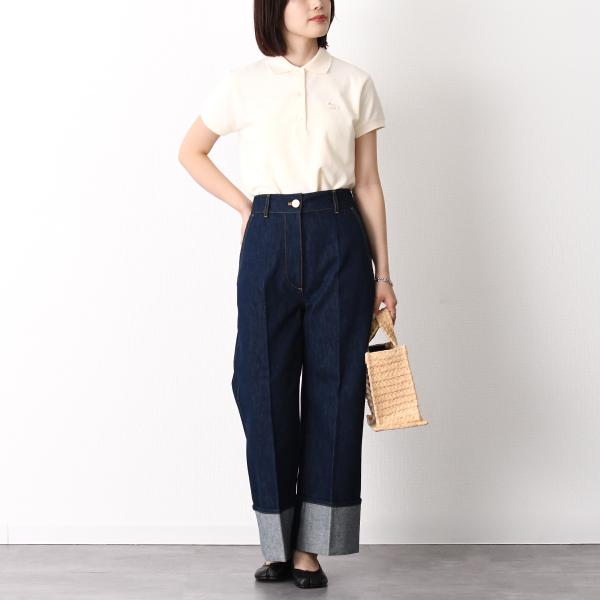 MAISON KITSUNE ベイビー フォックス クロップド ポロ