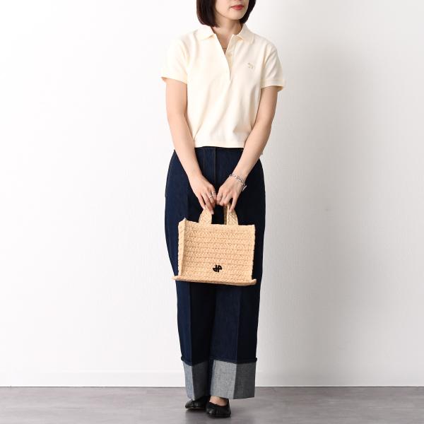 MAISON KITSUNE ベイビー フォックス クロップド ポロ
