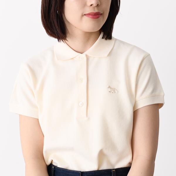 MAISON KITSUNE ベイビー フォックス クロップド ポロ