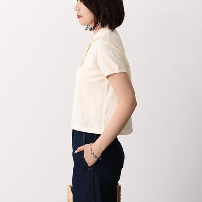 MAISON KITSUNE ベイビー フォックス クロップド ポロ