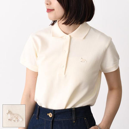 MAISON KITSUNE ベイビー フォックス クロップド ポロ