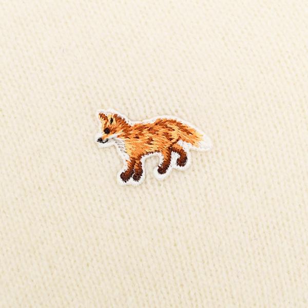 MAISON KITSUNE メゾン キツネ ベイビー フォックス ラムズウール フィッテッド カーディガン