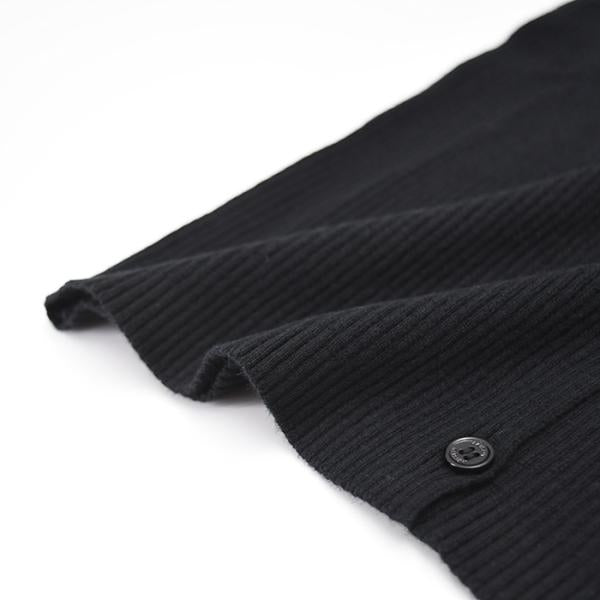 MAISON KITSUNE Baby Fox Fine Rib Wool Cardigan 