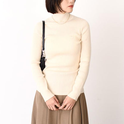 MAISON KITSUNE Baby Fox Fine Wool Rib Turtleneck Jumper 