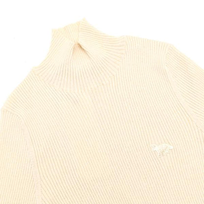 MAISON KITSUNE Baby Fox Fine Wool Rib Turtleneck Jumper 
