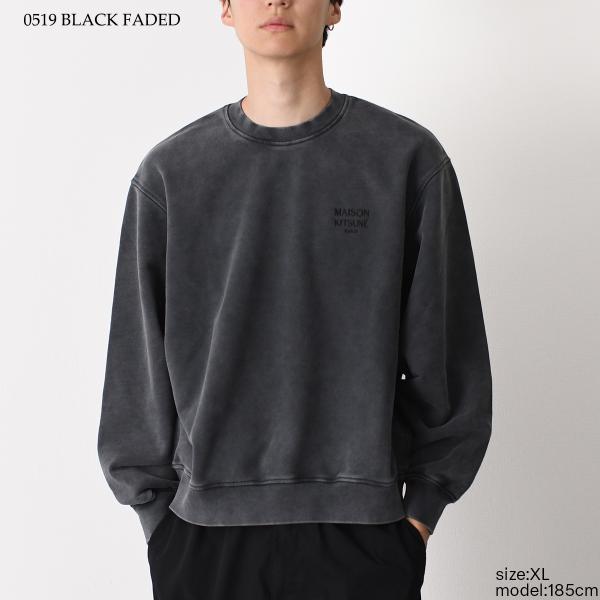 MAISON KITSUNE GALLERY FADED リラックス スウェットシャツ