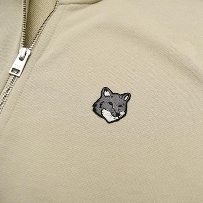 MAISON KITSUNE フォックスヘッド ジップド コンフォート スウェットシャツ