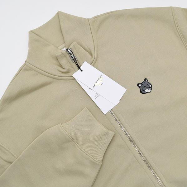 MAISON KITSUNE フォックスヘッド ジップド コンフォート スウェットシャツ