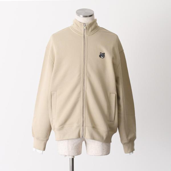 MAISON KITSUNE フォックスヘッド ジップド コンフォート スウェットシャツ
