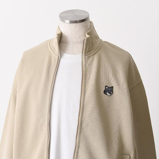 MAISON KITSUNE フォックスヘッド ジップド コンフォート スウェットシャツ