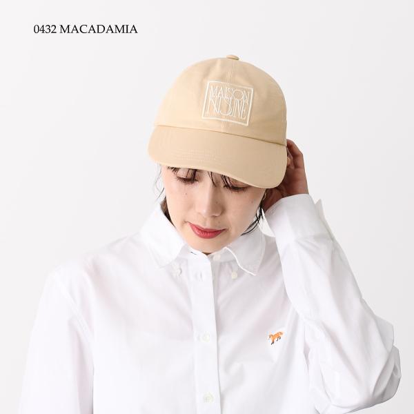 MAISON KITSUNE STAMP キャップ