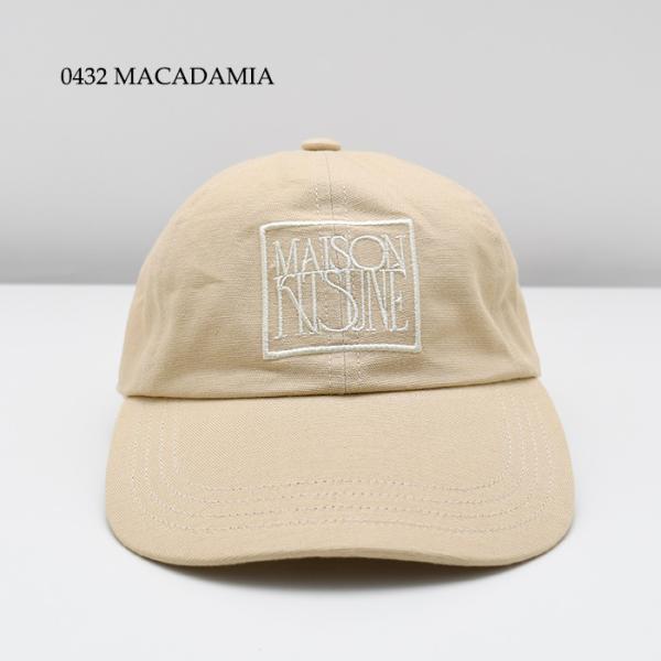 MAISON KITSUNE STAMP キャップ