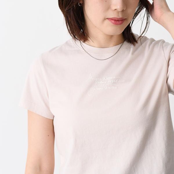 MAISON KITSUNE POETIC SCRIPT ベイビー Tシャツ