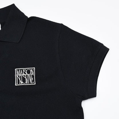 MAISON KITSUNE STAMP クロップド ポロ