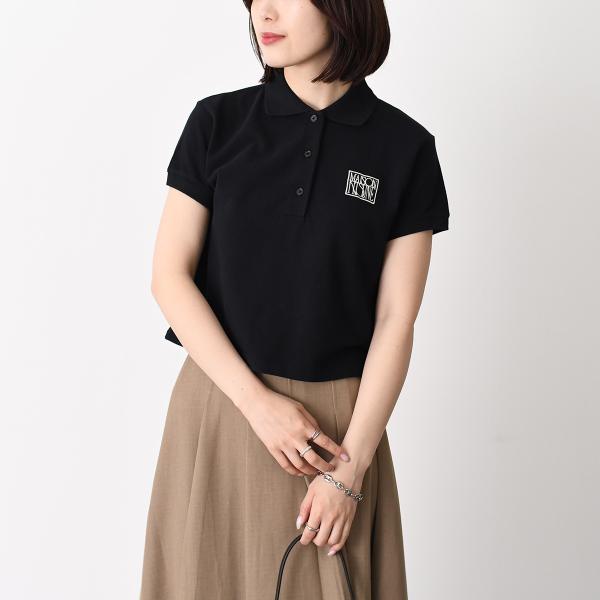 MAISON KITSUNE STAMP クロップド ポロ