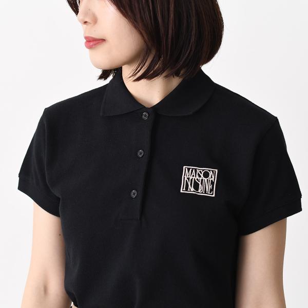 MAISON KITSUNE STAMP クロップド ポロ