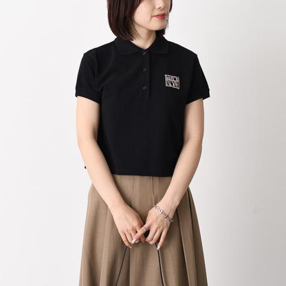MAISON KITSUNE STAMP クロップド ポロ