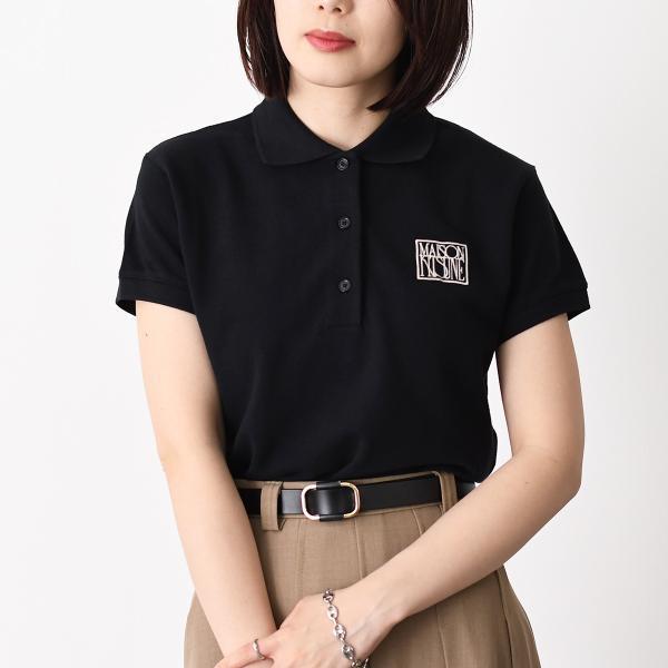 MAISON KITSUNE STAMP クロップド ポロ