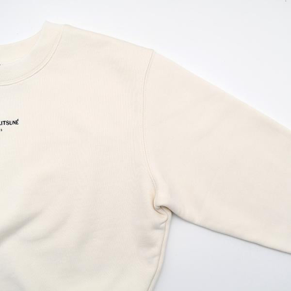 MAISON KITSUNE PARIS クロップド スウェットシャツ