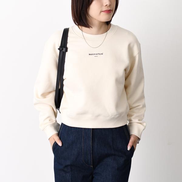 MAISON KITSUNE PARIS クロップド スウェットシャツ
