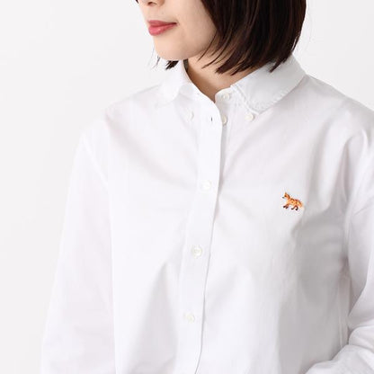 MAISON KITSUNE ベイビー フォックス クロップド シャツ