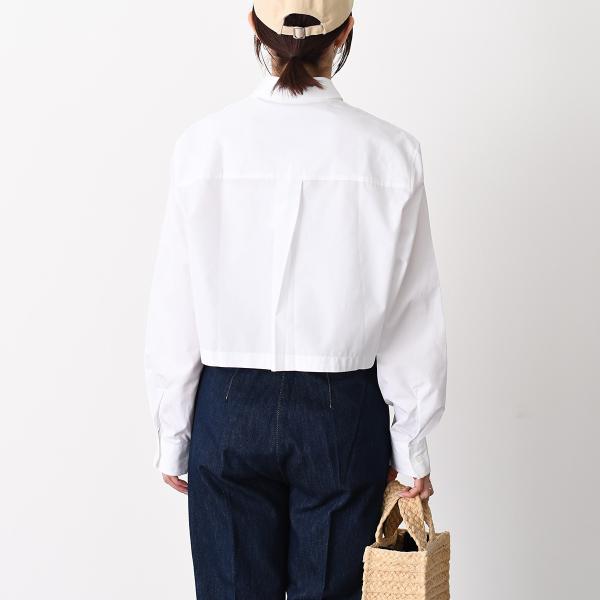 MAISON KITSUNE ベイビー フォックス クロップド シャツ