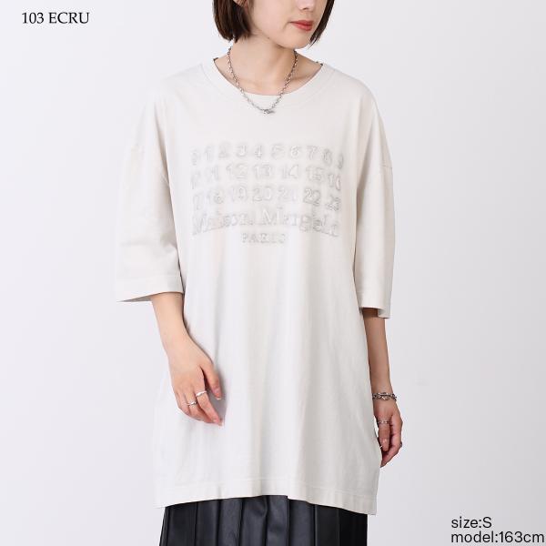 MAISON MARGIELA メゾン マルジェラ エンブロイダーロゴ Tシャツ