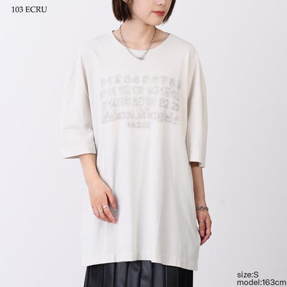 MAISON MARGIELA メゾン マルジェラ エンブロイダーロゴ Tシャツ