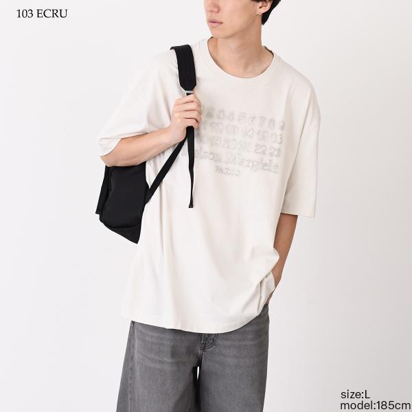 MAISON MARGIELA メゾン マルジェラ エンブロイダーロゴ Tシャツ