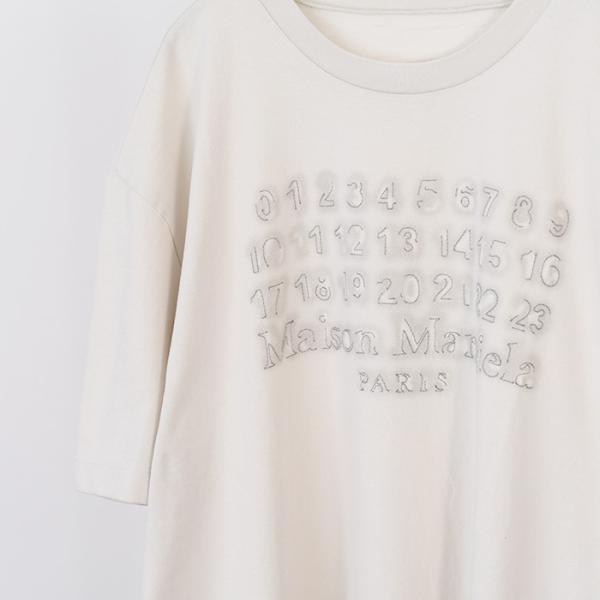 MAISON MARGIELA メゾン マルジェラ エンブロイダーロゴ Tシャツ