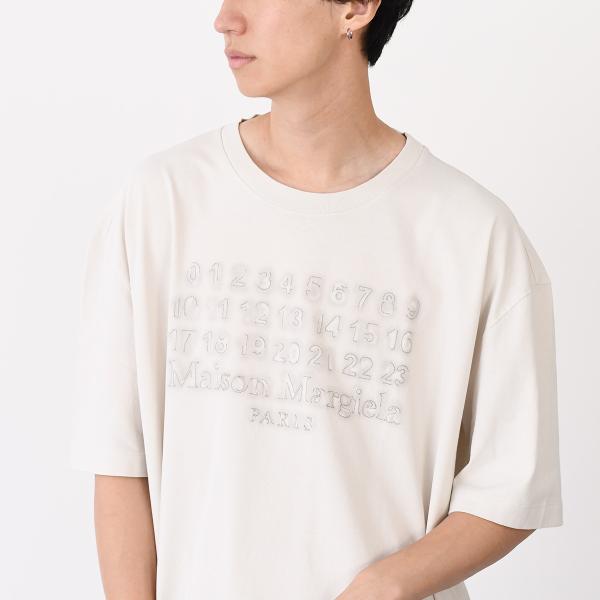MAISON MARGIELA メゾン マルジェラ エンブロイダーロゴ Tシャツ