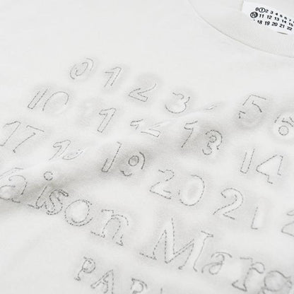 MAISON MARGIELA メゾン マルジェラ エンブロイダーロゴ Tシャツ
